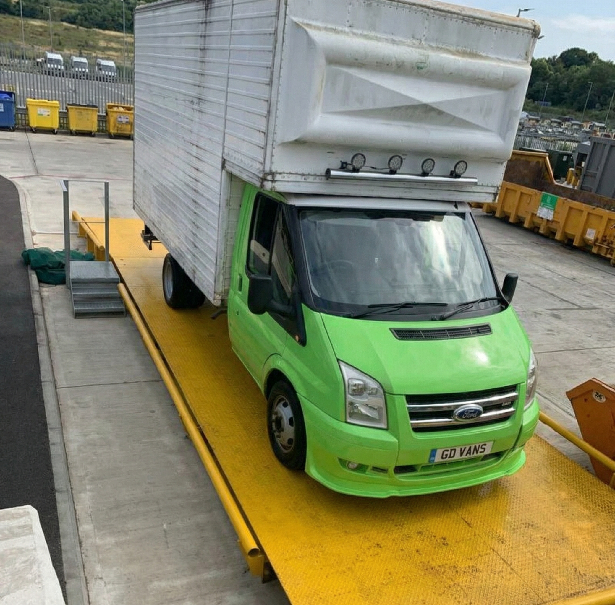 GDVANS on Weighbridge